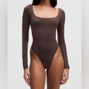 LULULEMON Wundermost Nulu Long-Sleeve Bodysuit